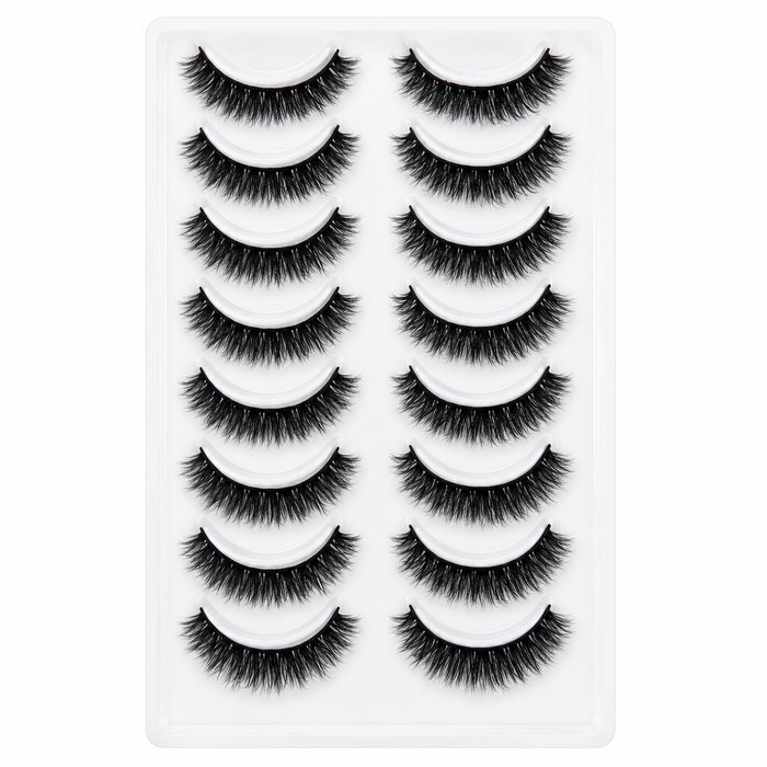10 Pairs Dramatic False Eyelashes Set