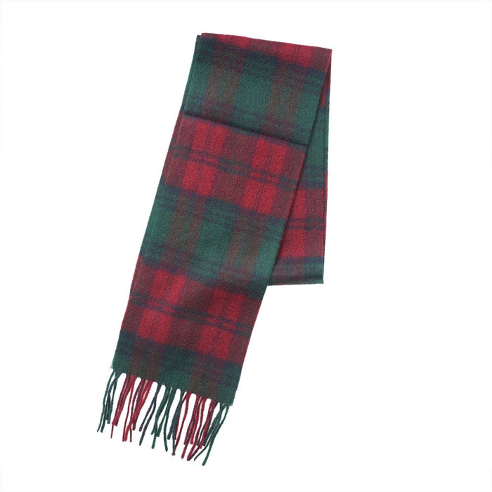 Kids 100% Cashmere Tartan Mini Scarf – Soft Children’s Scarf -LINDSAY - Heritage Of Scotland -