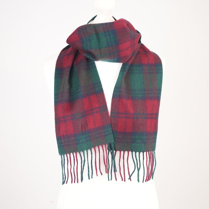 Kids 100% Cashmere Tartan Mini Scarf – Soft Children’s Scarf -LINDSAY - Heritage Of Scotland -