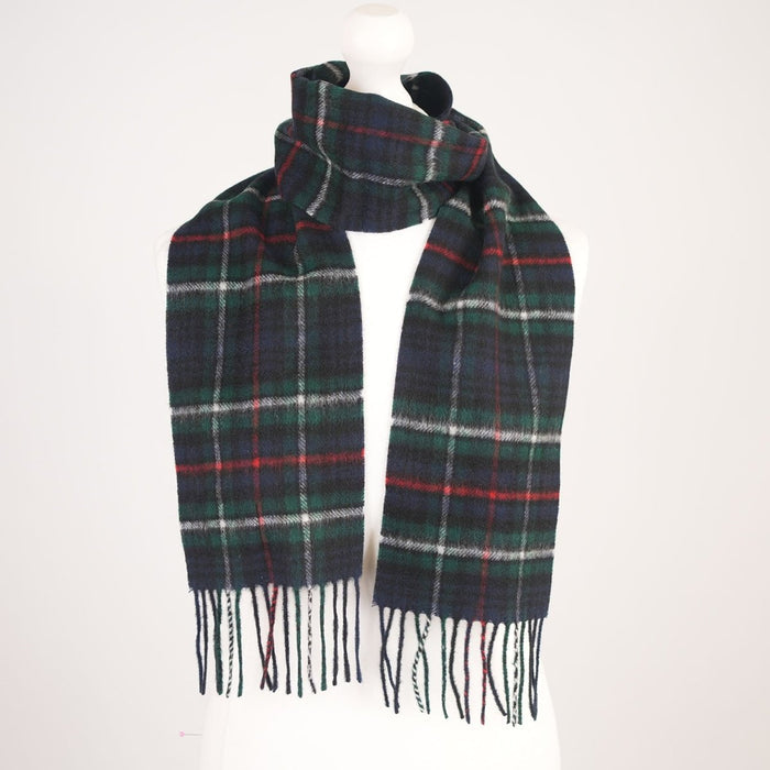 Kids 100% Cashmere Tartan Mini Scarf - MACKENZIE - Heritage Of Scotland -