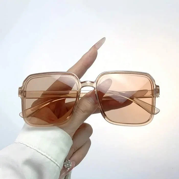 3-Piece Square Sunglasses Set â€“ Modern Oversized Frames
