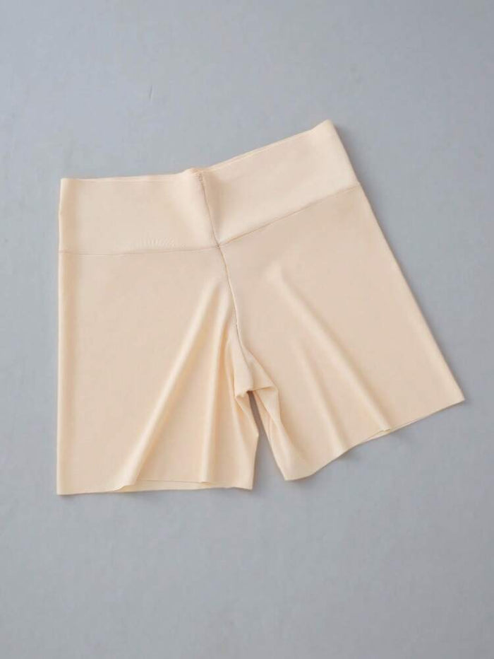 3-Piece Women’s Seamless Anti Chafing Shorts Set – High Waist Smooth Slip Shorts in Black, White & Nude