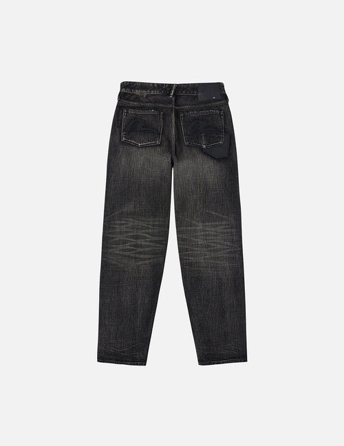 7-Pocket Design Washed Vintage Relax Fit Jeans #2030