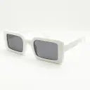 90s Vibe Shades â€“ Retro Rectangle Frame in Bold Yellow