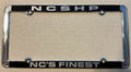 License Plate: Frame Black