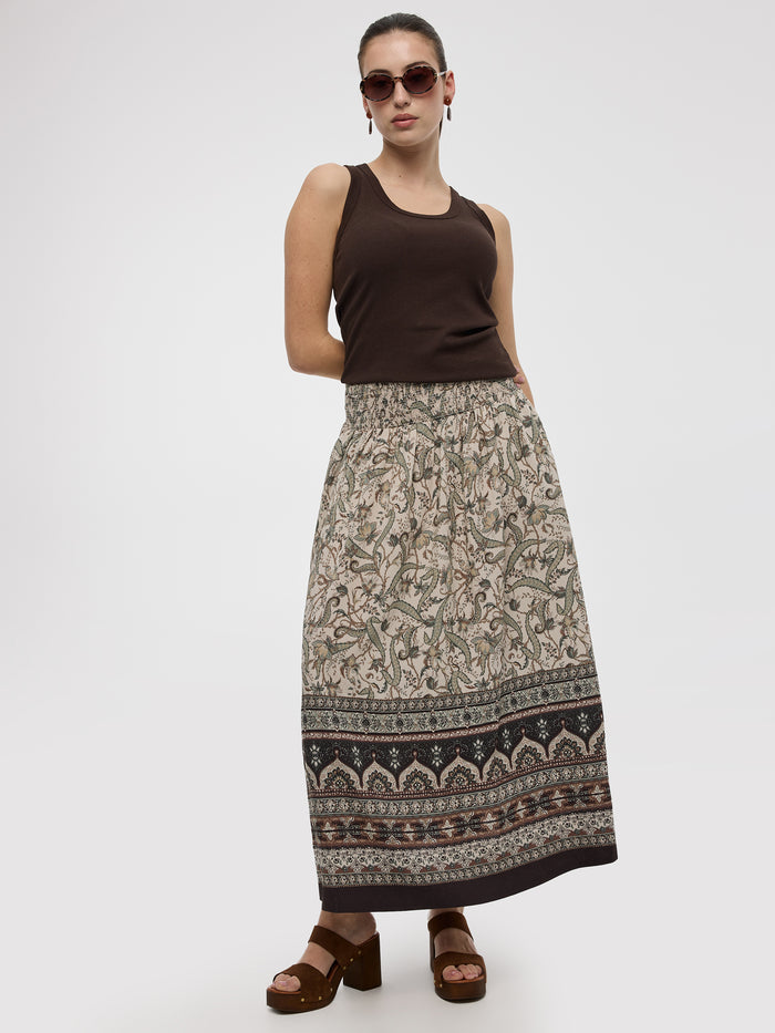 A-Line Maxi Skirt