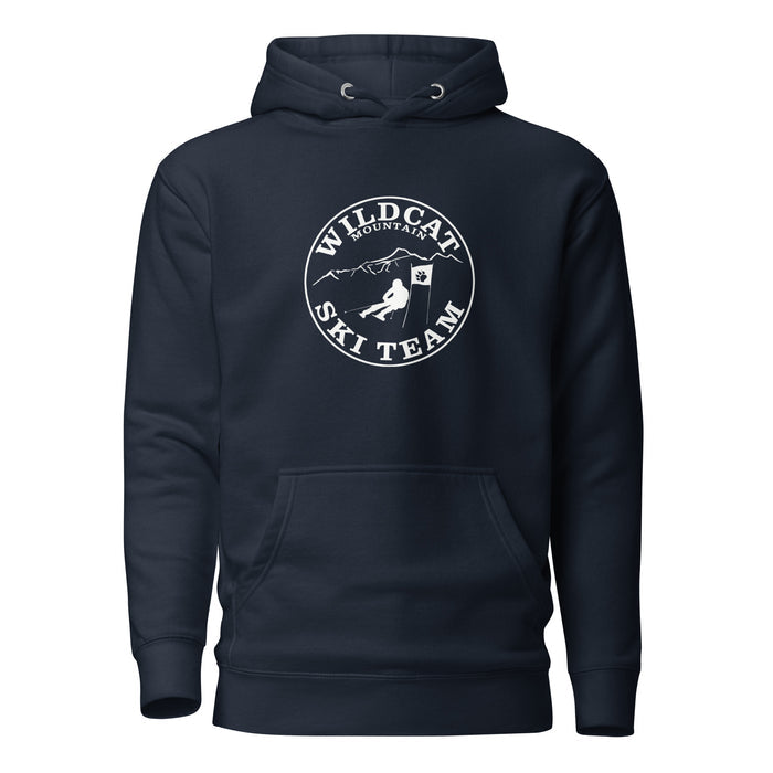 Adult Cotton Hoodie - Wildcat Ski Team
