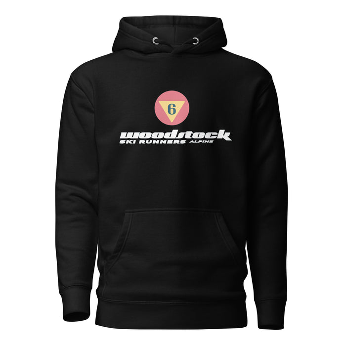 Adult Cotton Hoodie - Woodstock Ski Runners