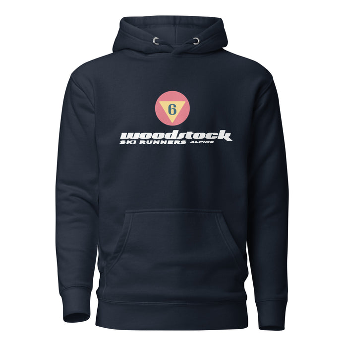 Adult Cotton Hoodie - Woodstock Ski Runners
