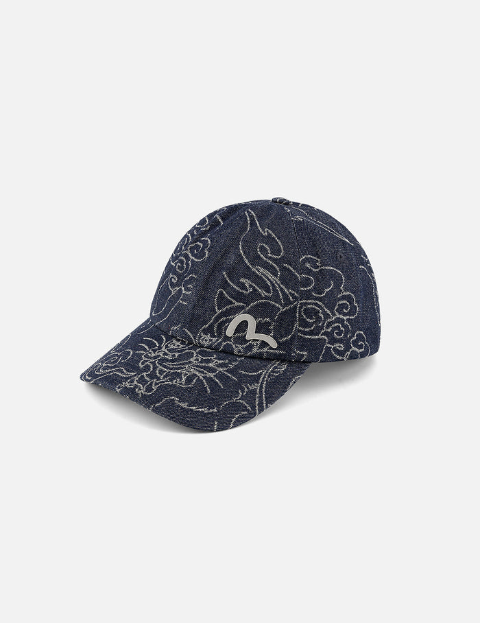 Allover Leopard Denim Cap
