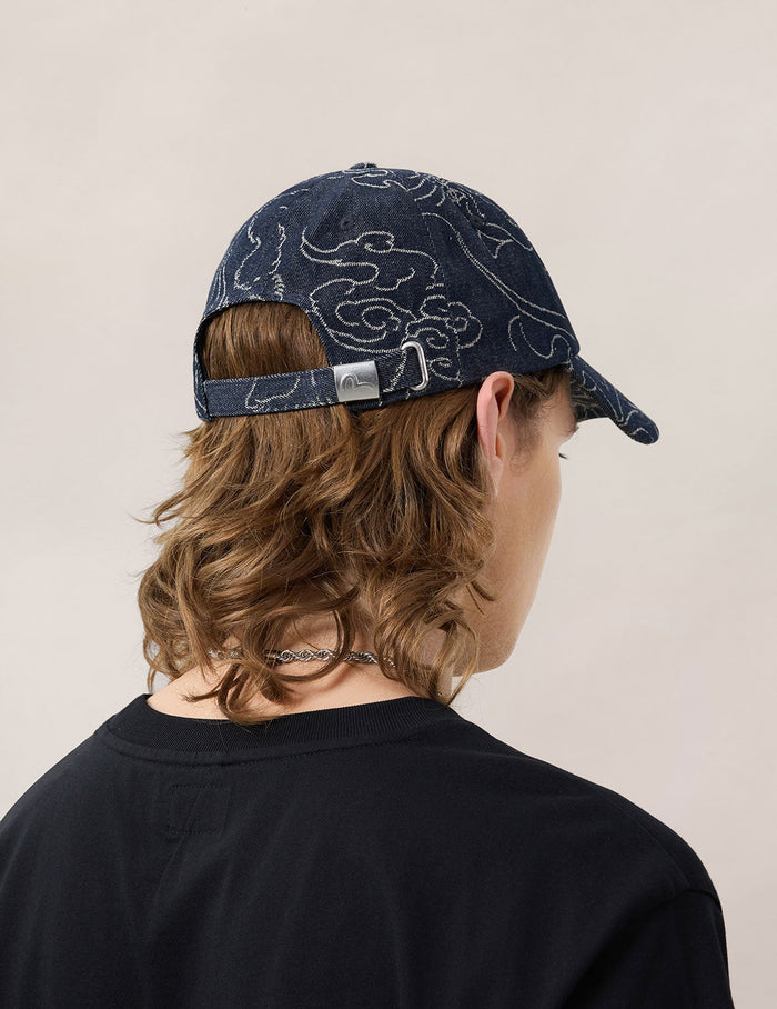Allover Leopard Denim Cap