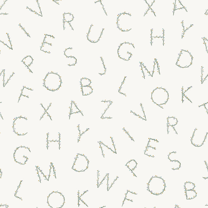 Alphabet Flower Letters - Family Fabrics B.V.
