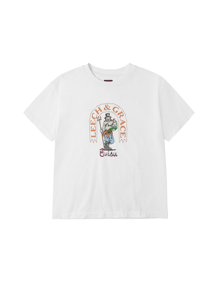 American "Ebisu" Print Relax Fit T-shirt
