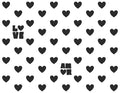 Amor Love Noir - Family Fabrics B.V.