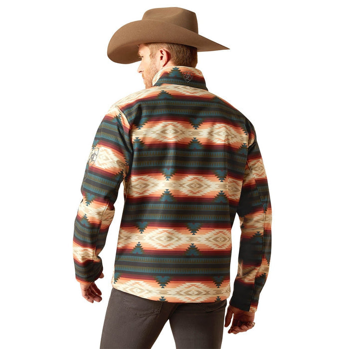Ariat Men's Western Print Logo Jacket