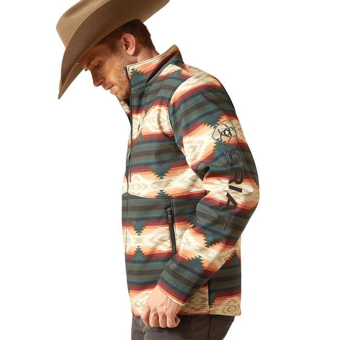 Ariat Men's Western Print Logo Jacket