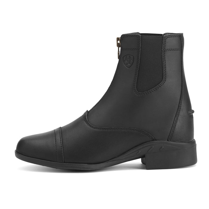 Jeffers - Ariat Scout Zip Paddock Boot Adult Black Equestrian Footwear - 6.5