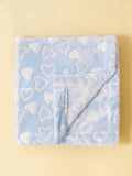 Baby Soft Blanket with Heart Pattern â€“ Cozy & Cute