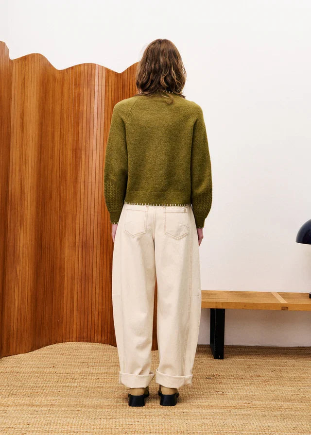 Bancha Jeans (Cream)
