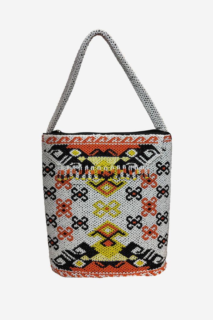 Beaded Fringe Shopper Bag image 0