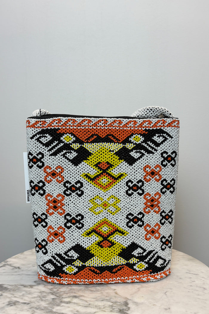 Beaded Fringe Shopper Bag image 1