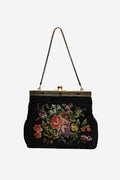 Beaded Tapestry Kiss Lock Clutch image 0