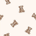 Bear Hugs Beige - Family Fabrics B.V.