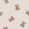 Bear Hugs Kaki - Family Fabrics B.V.
