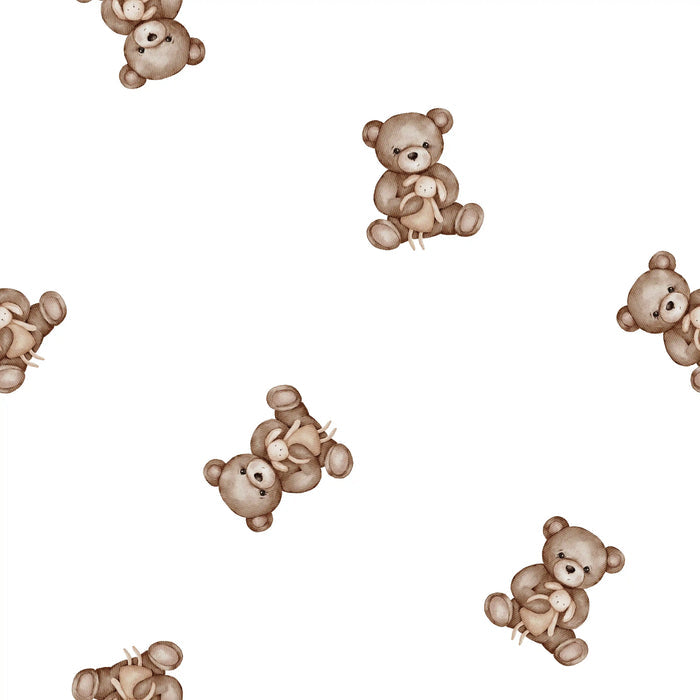 Bear Hugs White - Family Fabrics B.V.
