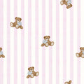 BearCharm Stripes Pink - Family Fabrics B.V.