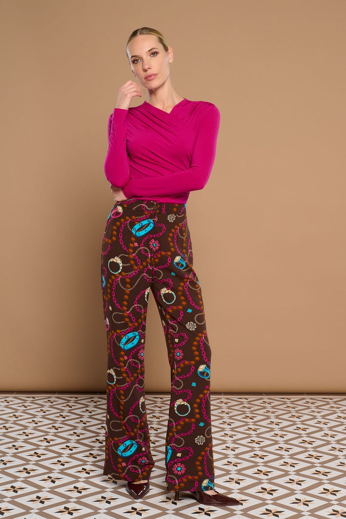 Belina Top (Fuchsia)