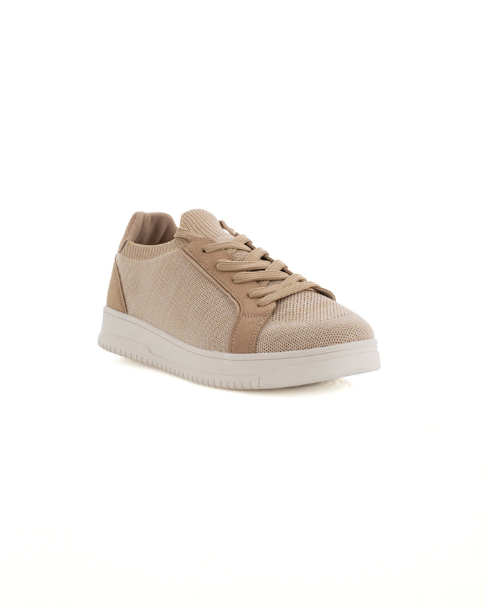 Bi-Tone Lace-Up Casual Shoes