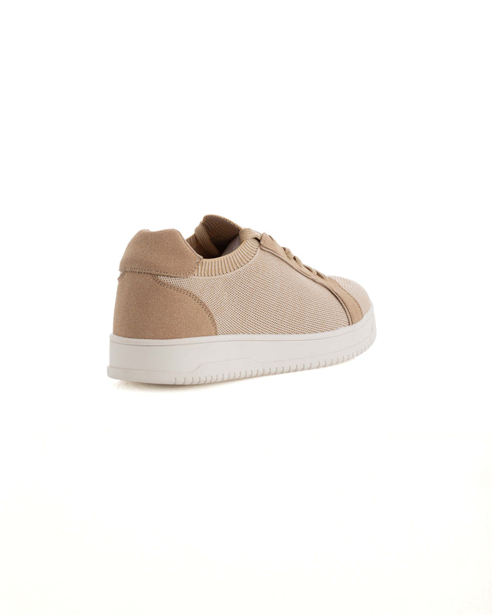 Bi-Tone Lace-Up Casual Shoes