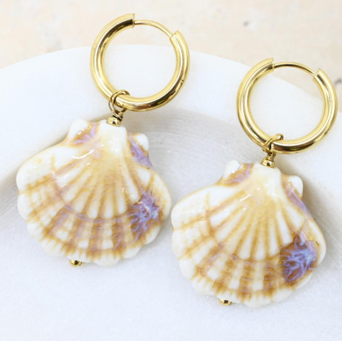 Bianca Shell Earrings