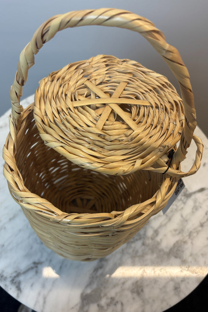 ‘BIRKIN’ cane basket Small image 2