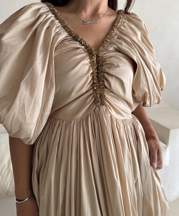 Birthday Gown | Sand