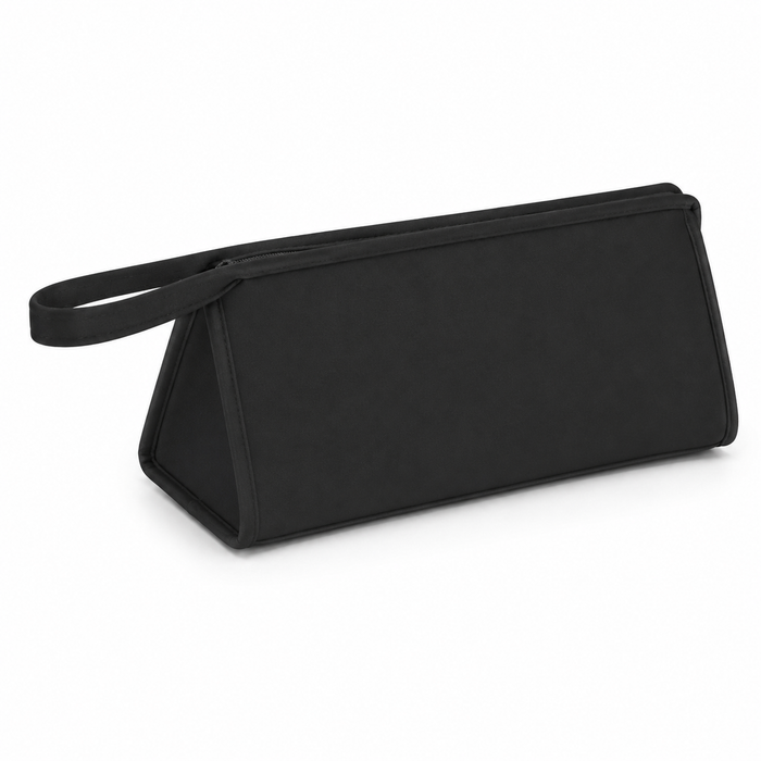 Black Hair Tool Storage Pouch