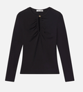 Black Keyhole Top - Amor Lafayette