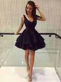 Black Short Prom Dresses, Short Black Homecoming Dresses, Formal Dresses, Graduation Dresses