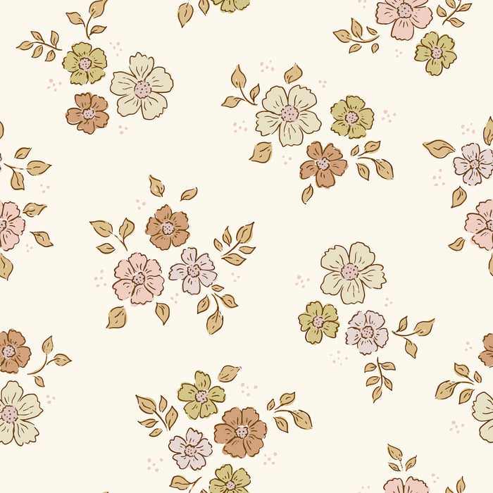 Boo flower warm - Family Fabrics B.V.