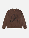 Bowling Workwear Print Relax Fit Sweatshirt