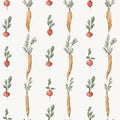 Carrot Radish Vegetables Stripes - Family Fabrics B.V.