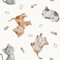 Cats Offwhite - Family Fabrics B.V.