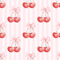Cherries and Stripes - Family Fabrics B.V.