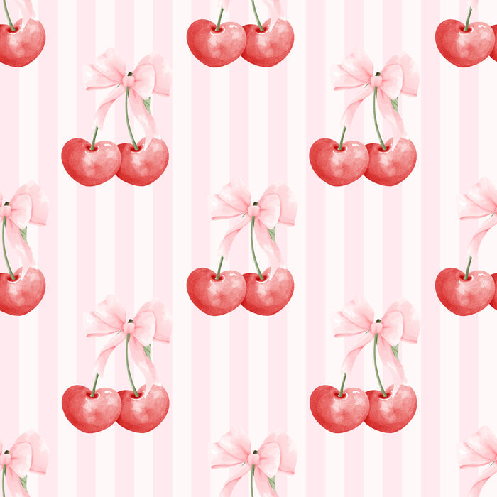 Cherries and Stripes - Family Fabrics B.V.