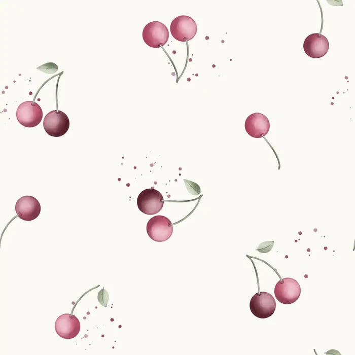 Cherry Bliss Offwhite - Family Fabrics B.V.