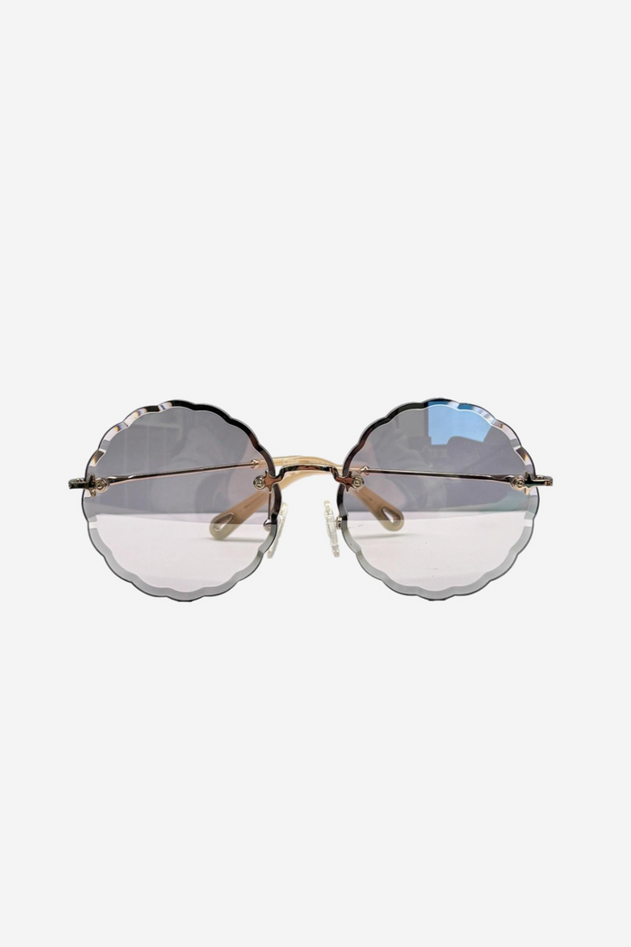 Chloe Purple Gradient Sunglasses image 0