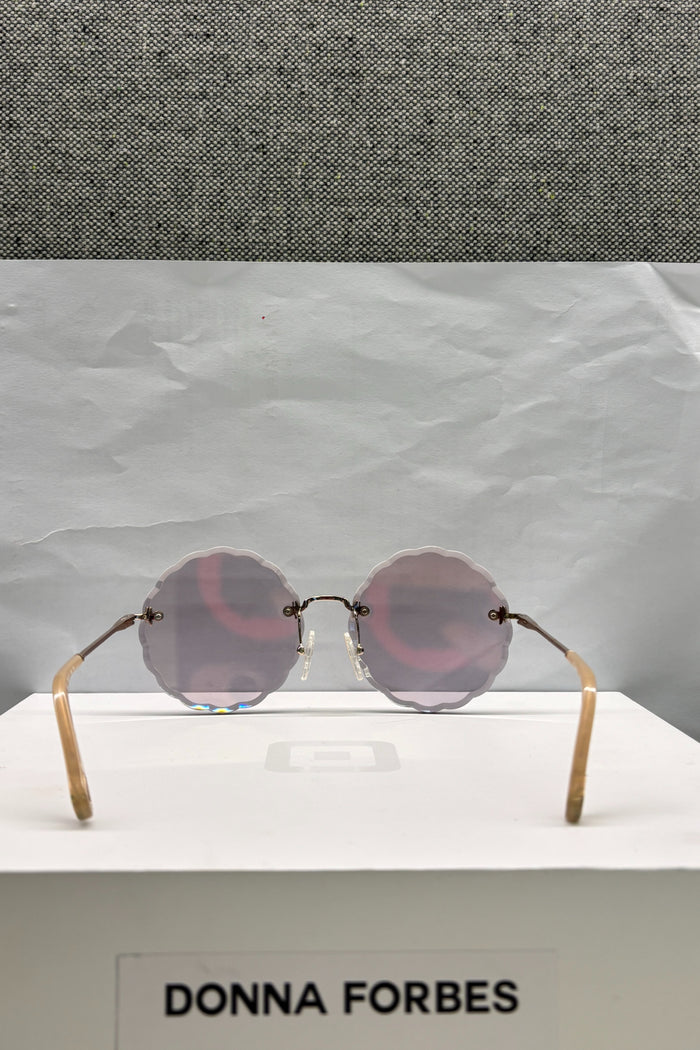 Chloe Purple Gradient Sunglasses image 1