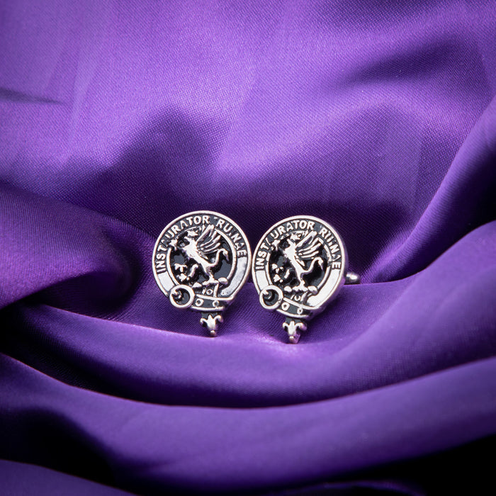 Clan Cufflinks Forsyth - Heritage Of Scotland - FORSYTH