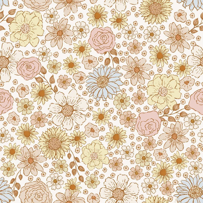 Clara Floral Iceblue - Family Fabrics B.V.